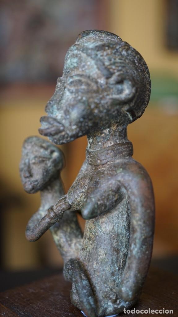 Arte: Arte Africano. Maternidad Baule. Costa de Marfil - Foto 3 - 232816473