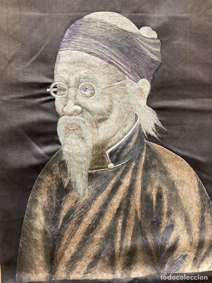 Arte: Pareja de sedas chinas - Foto 9