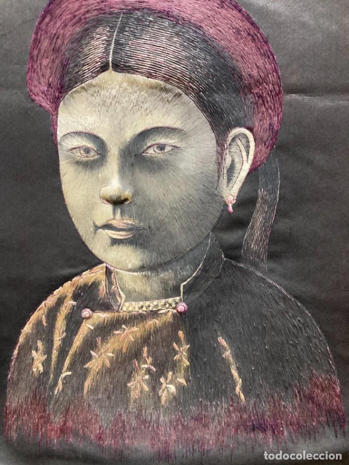Arte: Pareja de sedas chinas - Foto 12