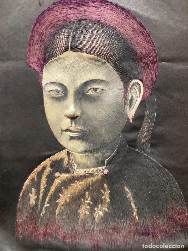 Arte: Pareja de sedas chinas - Foto 14
