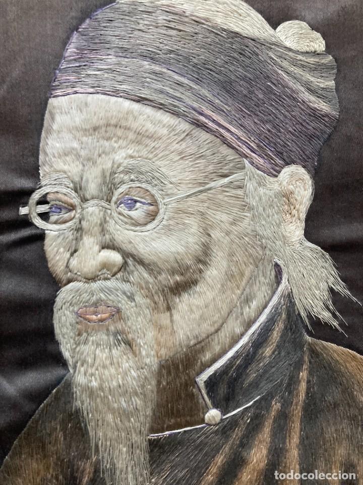 Arte: Pareja de sedas chinas - Foto 15