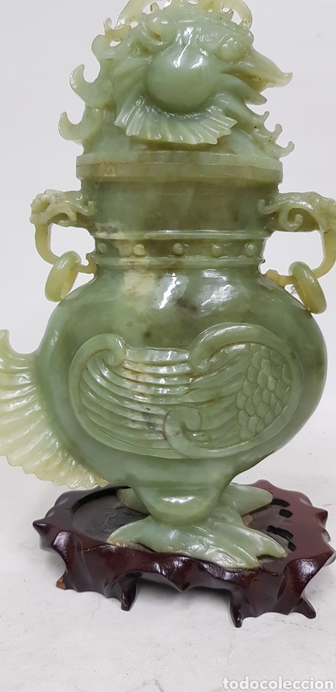 Arte: Potiche de jade chino - Foto 2