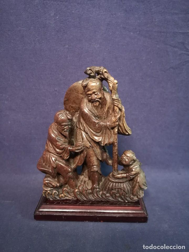 Arte: TALLA CHINA EN PIEDRA - Foto 2