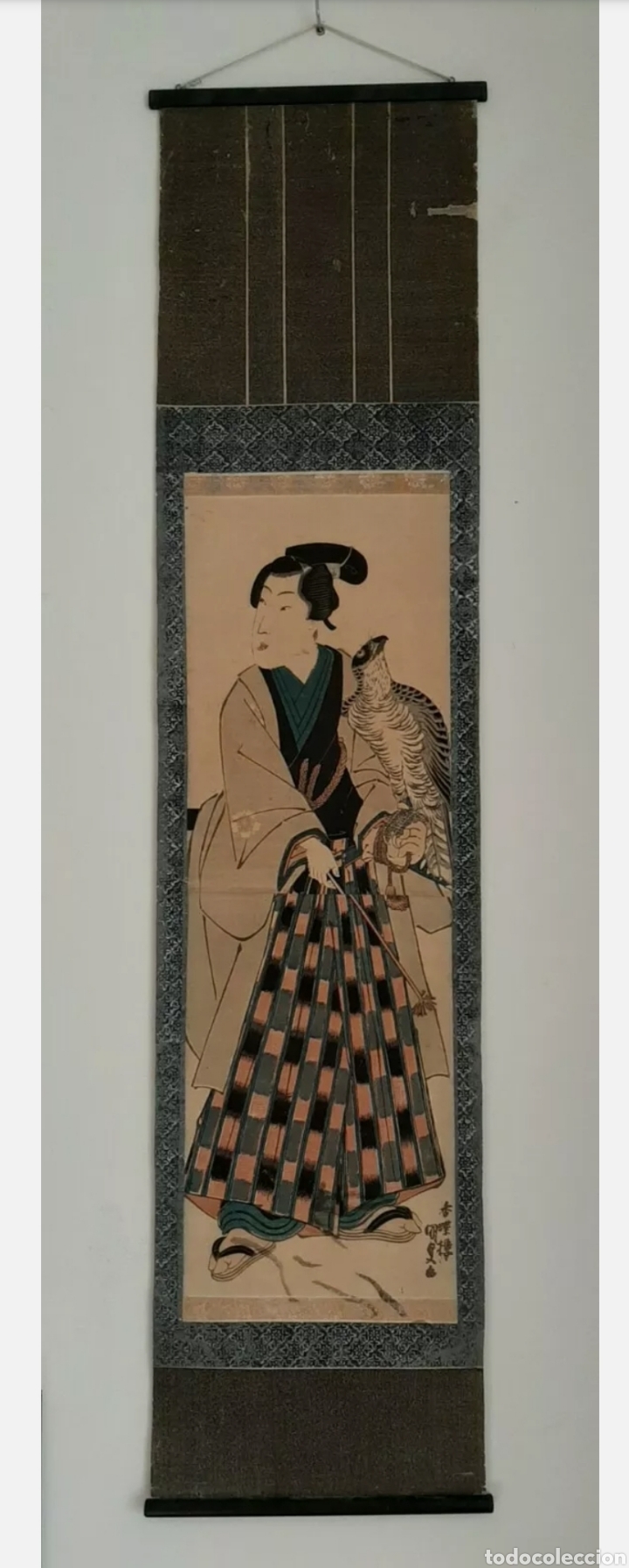 Arte: Grabado japones antiguo de Toyokuni III - Japan - Foto 1
