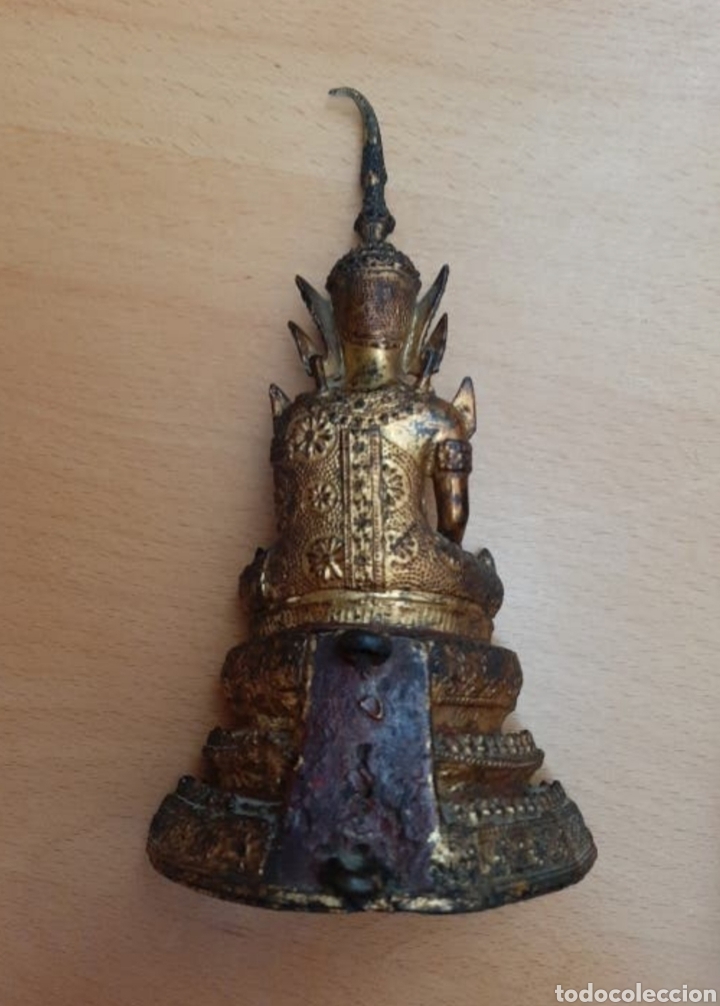 Arte: Budha antiguo de bronce - buda - bronze buddha 19th - Foto 2