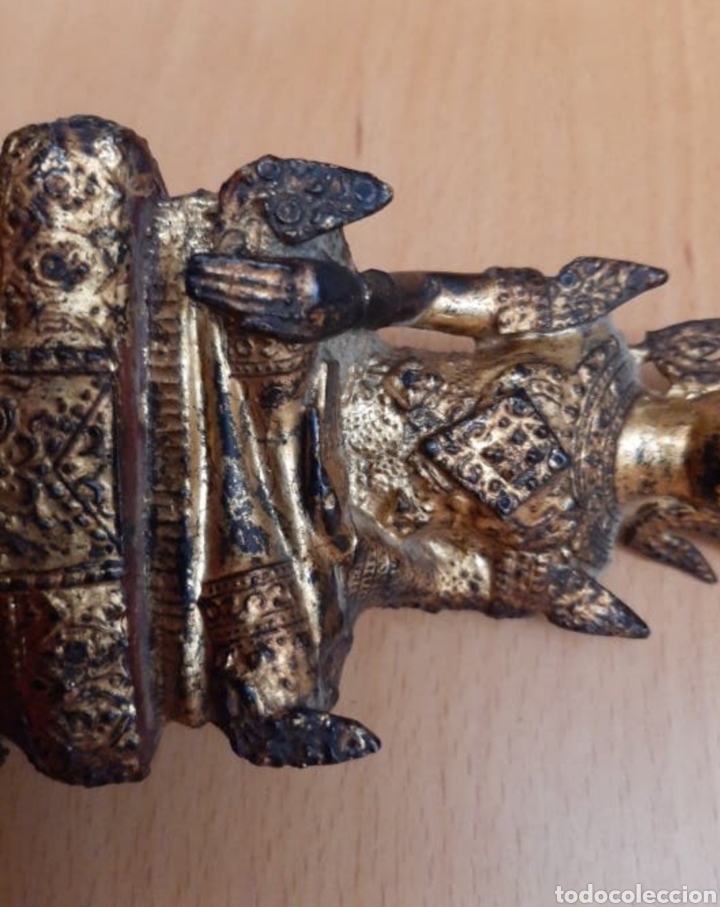 Arte: Budha antiguo de bronce - buda - bronze buddha 19th - Foto 4