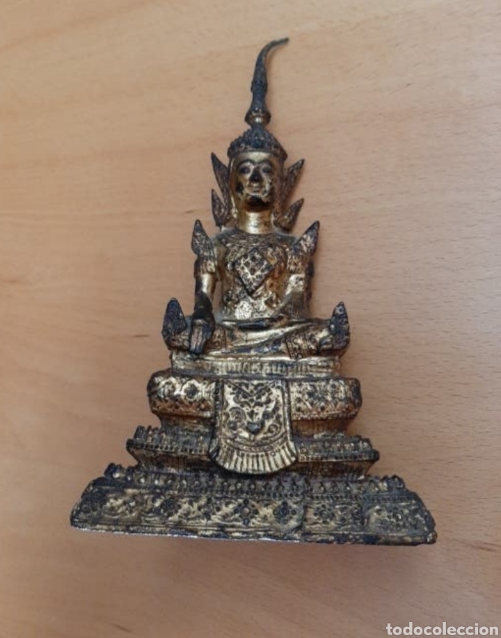 Arte: Budha antiguo de bronce - buda - bronze buddha 19th - Foto 1