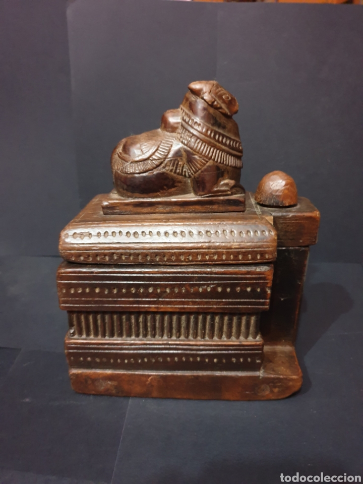 Arte: Caja India Nandi de kerala - Foto 3