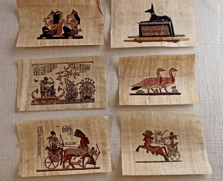 Arte: PAPIROS EGIPCIOS 6 UDS. - Foto 1