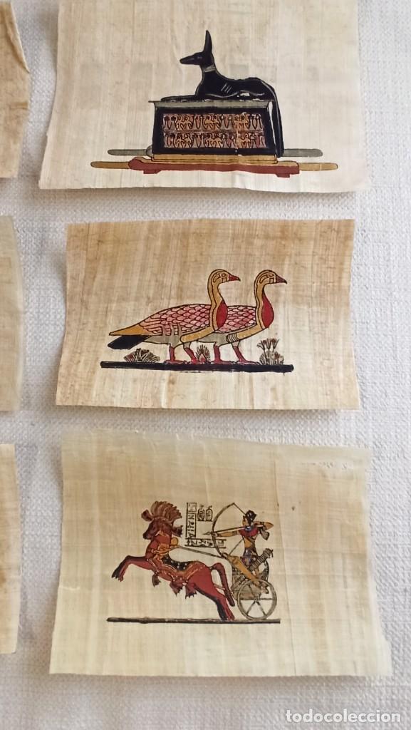 Arte: PAPIROS EGIPCIOS 6 UDS. - Foto 3
