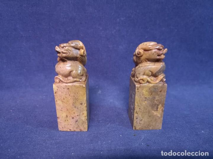 Arte: PAREJA DE SELLOS CHINOS - Foto 3