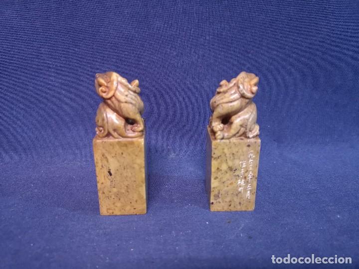 Arte: PAREJA DE SELLOS CHINOS - Foto 4