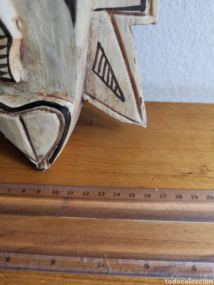 Arte: M&aacute;scara africana de madera. - Foto 3