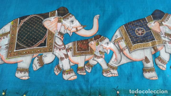 Arte: TELA INDIA PINTADA MANO. - Foto 3