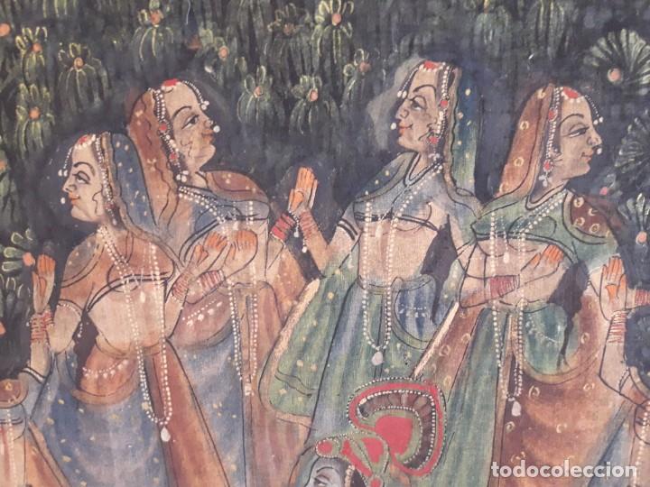 Arte: Seda pintada India - Foto 6