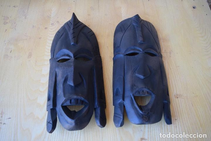 Arte: Pareja de mascaras - Foto 2