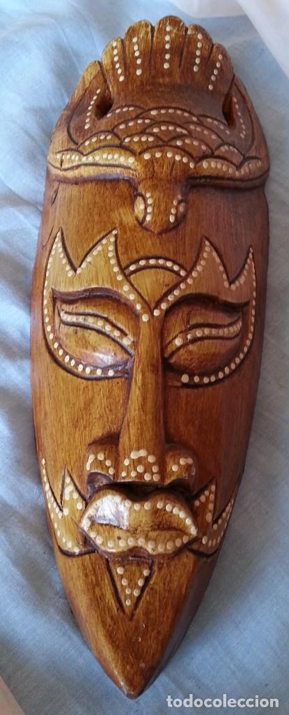 Arte: M&aacute;scara de Madera. &Eacute;tnica. - Foto 2
