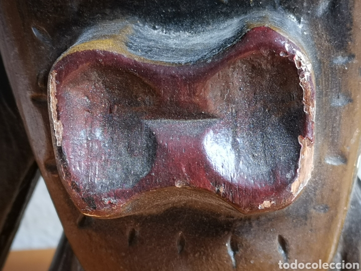Arte: Espectacular M&aacute;scara africana de madera - Foto 9