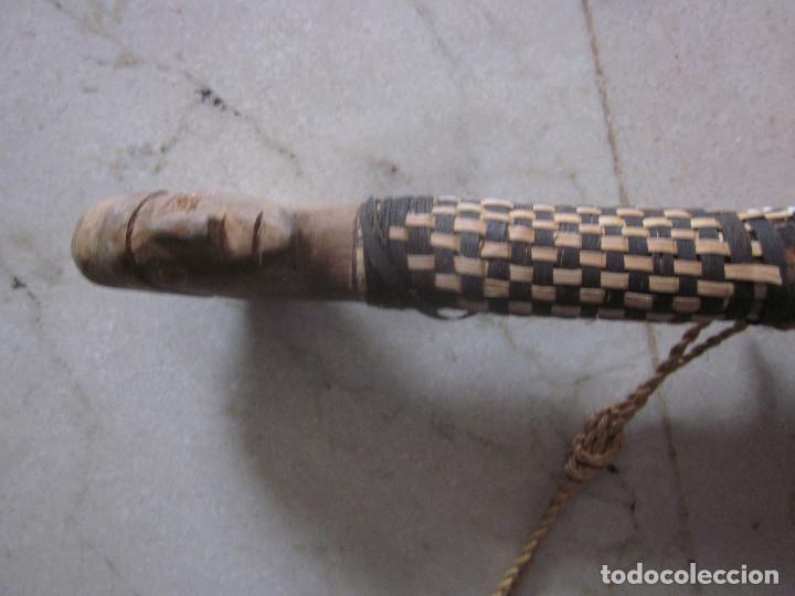 Arte: CUCHILLO DE MADERA EGIPTO A&Ntilde;OS 70 - Foto 3