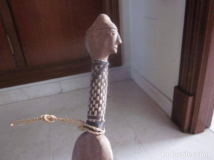 Arte: CUCHILLO DE MADERA EGIPTO A&Ntilde;OS 70 - Foto 5