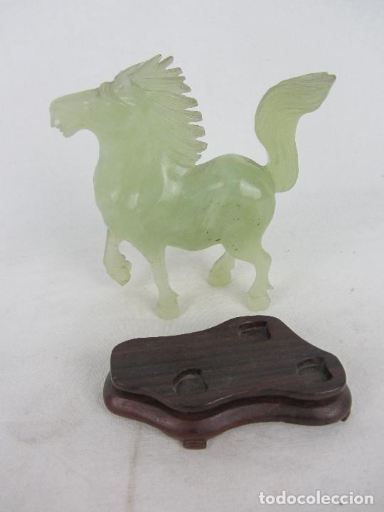 Arte: Caballo oriental en Jade - s.XX - Foto 4