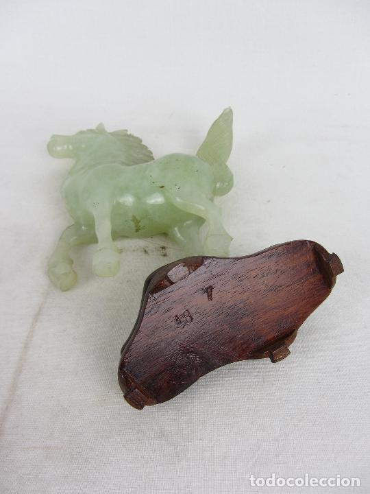 Arte: Caballo oriental en Jade - s.XX - Foto 5