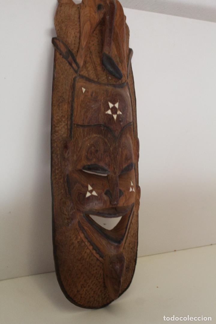 Arte: mascara madera etnica - Foto 2