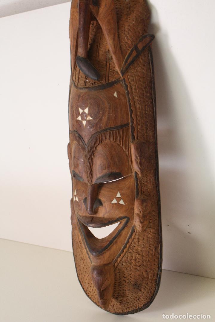 Arte: mascara madera etnica - Foto 3