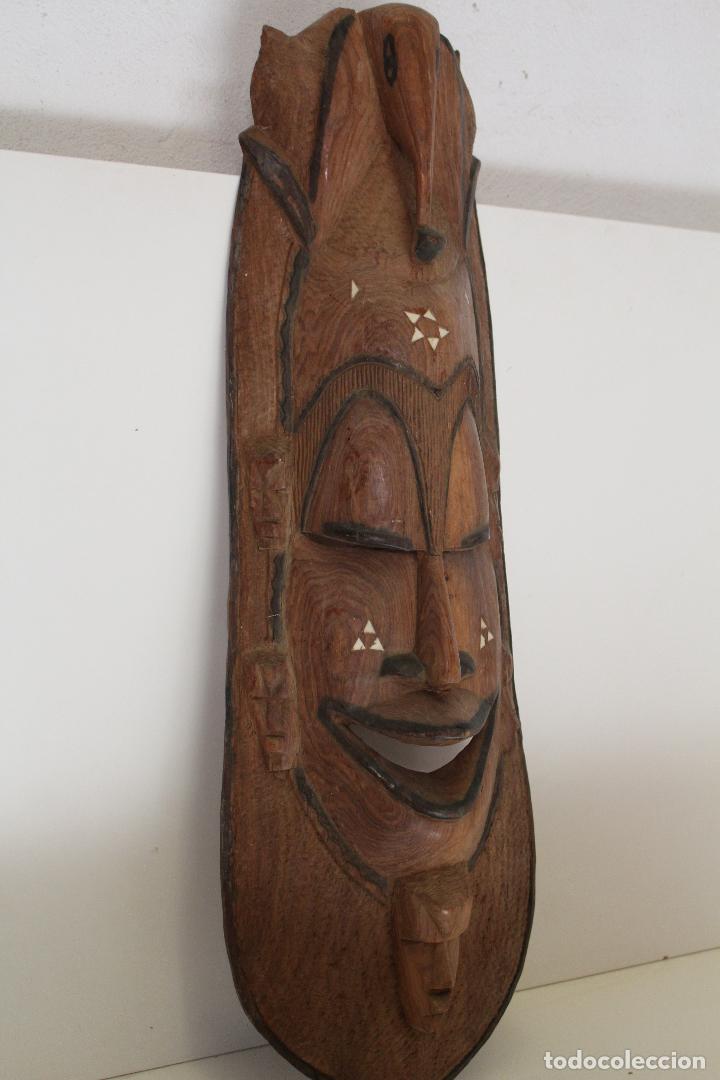 Arte: mascara madera etnica - Foto 2