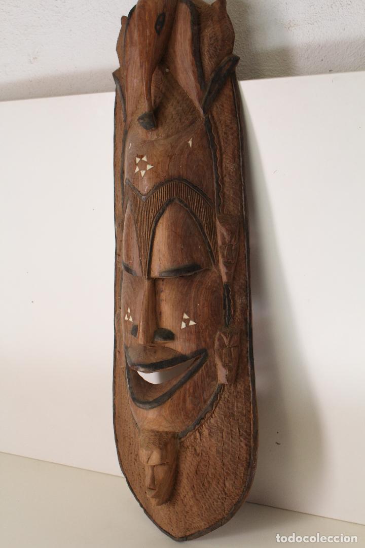 Arte: mascara madera etnica - Foto 3
