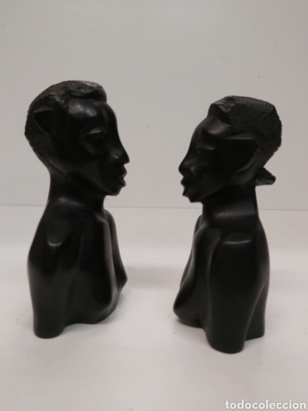 Arte: Figuras africanas ebano - Foto 2