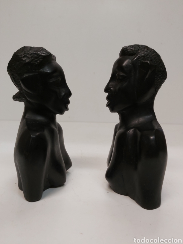 Arte: Figuras africanas ebano - Foto 3