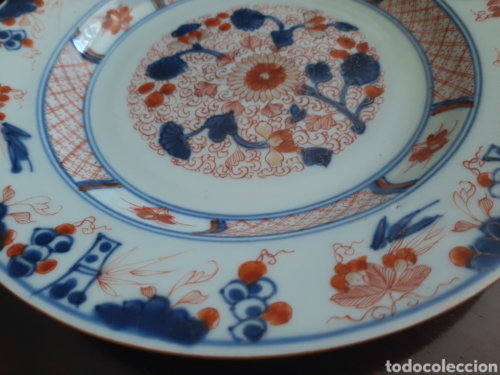 Arte: Plato Imari del siglo 18 - Foto 3
