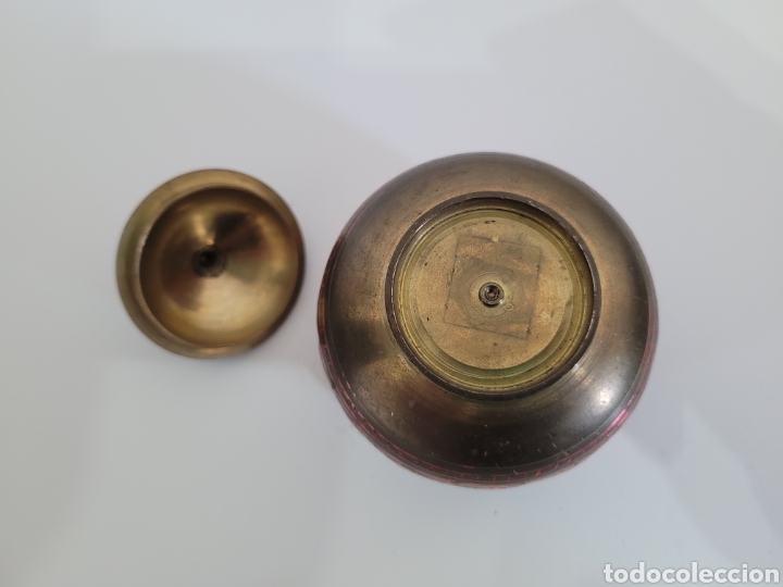 Arte: Tibor hindu de bronce - Foto 4