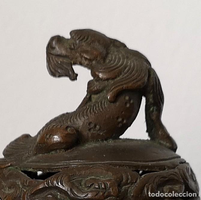Arte: Bronce ritual Chino Dinast&iacute;a Qing - Foto 4