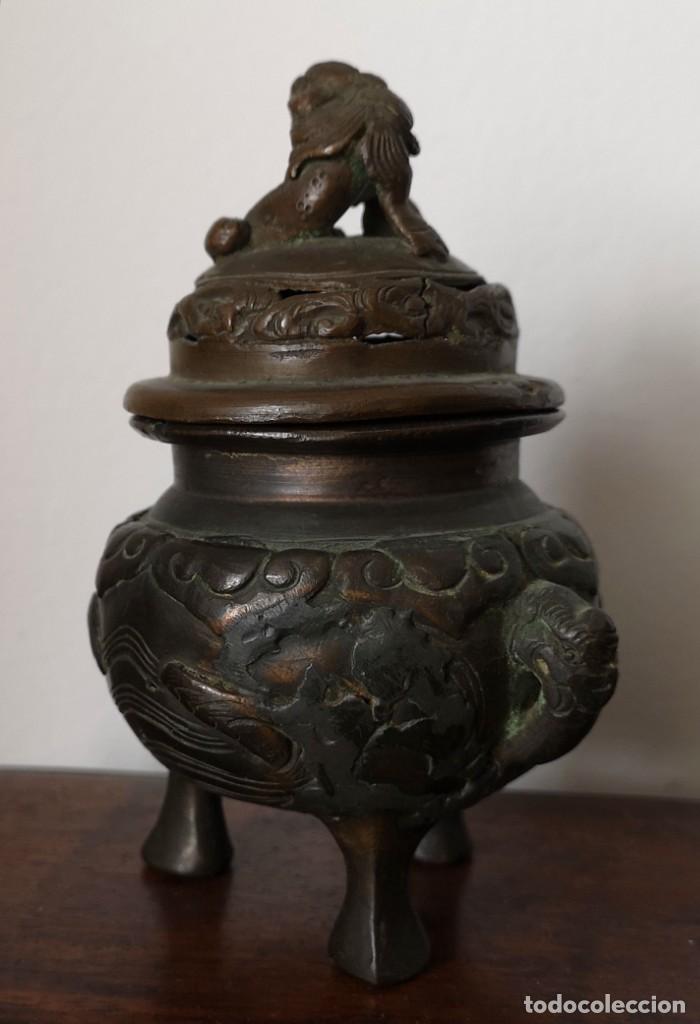 Arte: Bronce ritual Chino Dinast&iacute;a Qing - Foto 6