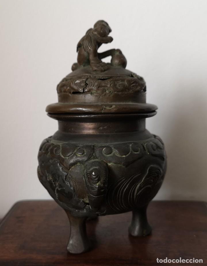 Arte: Bronce ritual Chino Dinast&iacute;a Qing - Foto 10