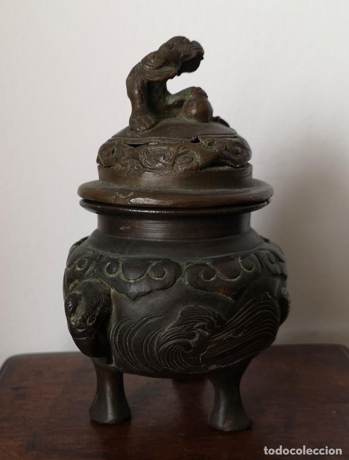 Arte: Bronce ritual Chino Dinast&iacute;a Qing - Foto 11