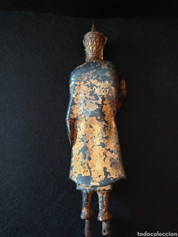 Arte: Antiguo bronce Khmer Camboya. - Foto 2