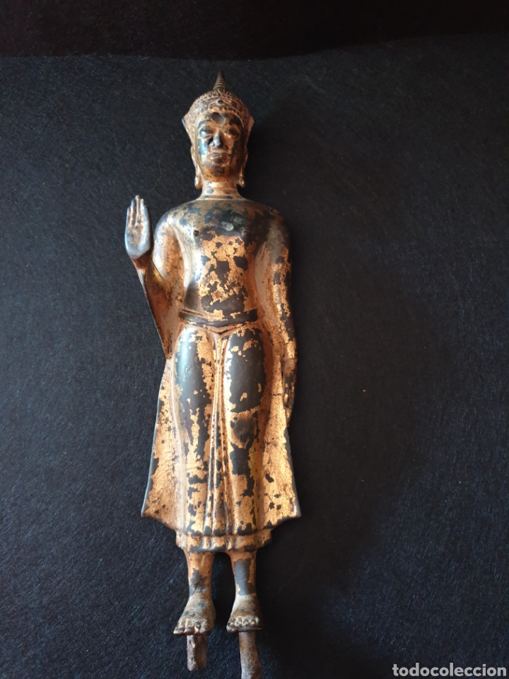 Arte: Antiguo bronce Khmer Camboya. - Foto 1