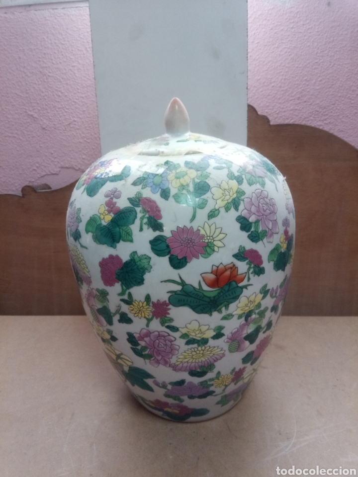 Arte: Tibor grande antiguo - Foto 1