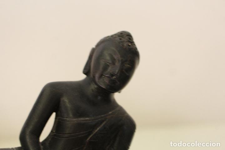 Arte: figura buda de madera - Foto 6