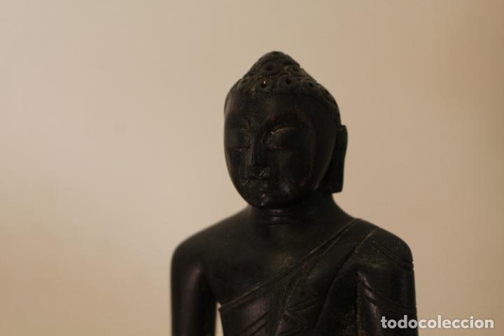 Arte: figura buda de madera - Foto 8