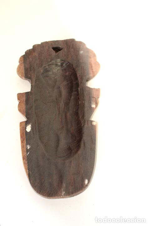 Arte: mascara africana madera - Foto 4