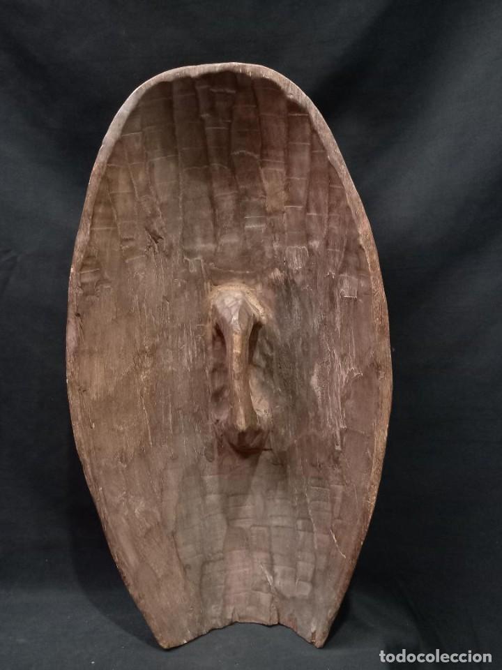 Arte: Escudo africano madera - Foto 2