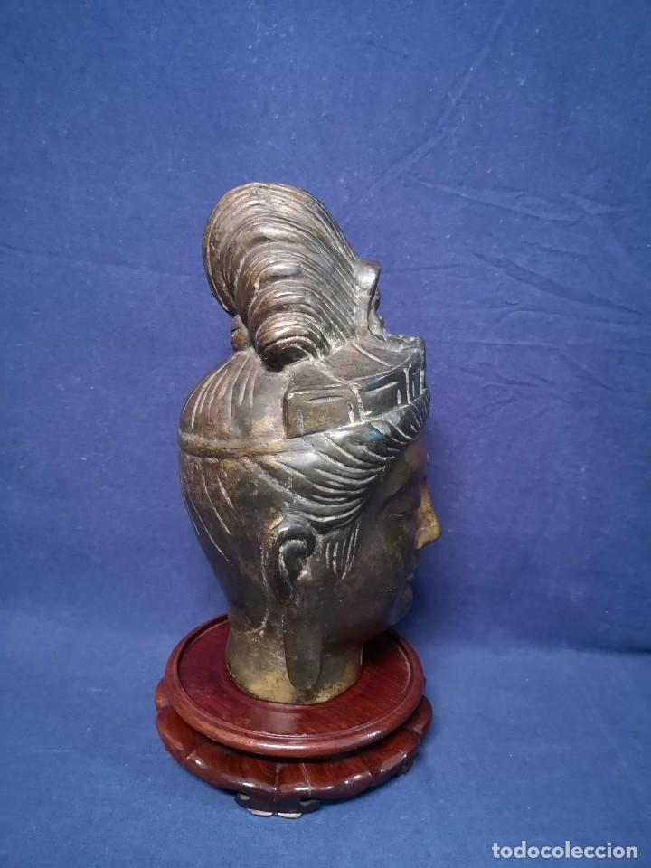 Arte: BUSTO BIRMANO EN BRONCE - Foto 7