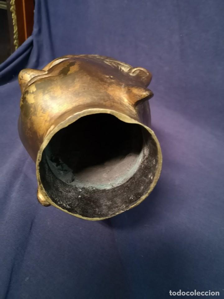 Arte: BUSTO BIRMANO EN BRONCE - Foto 9