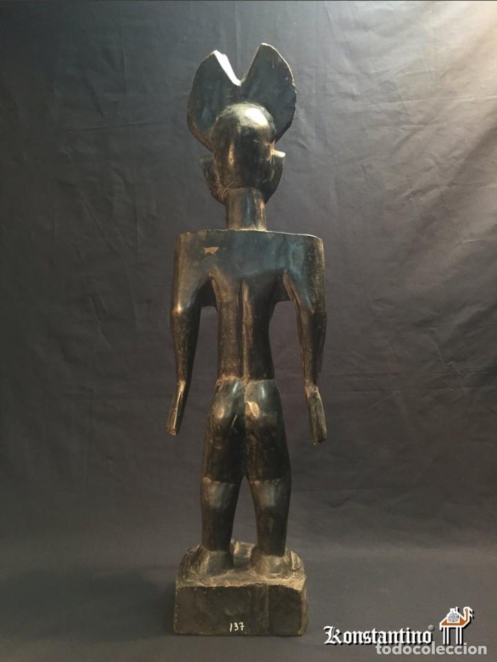 Arte: MAGN&Iuml;FICA FIGURA GURUNSI EN MADERA - Foto 3