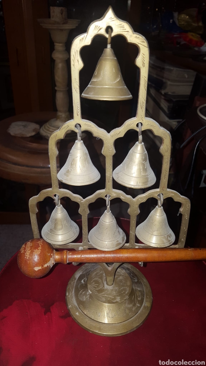 Arte: Antigua Torre campanas India - Foto 1