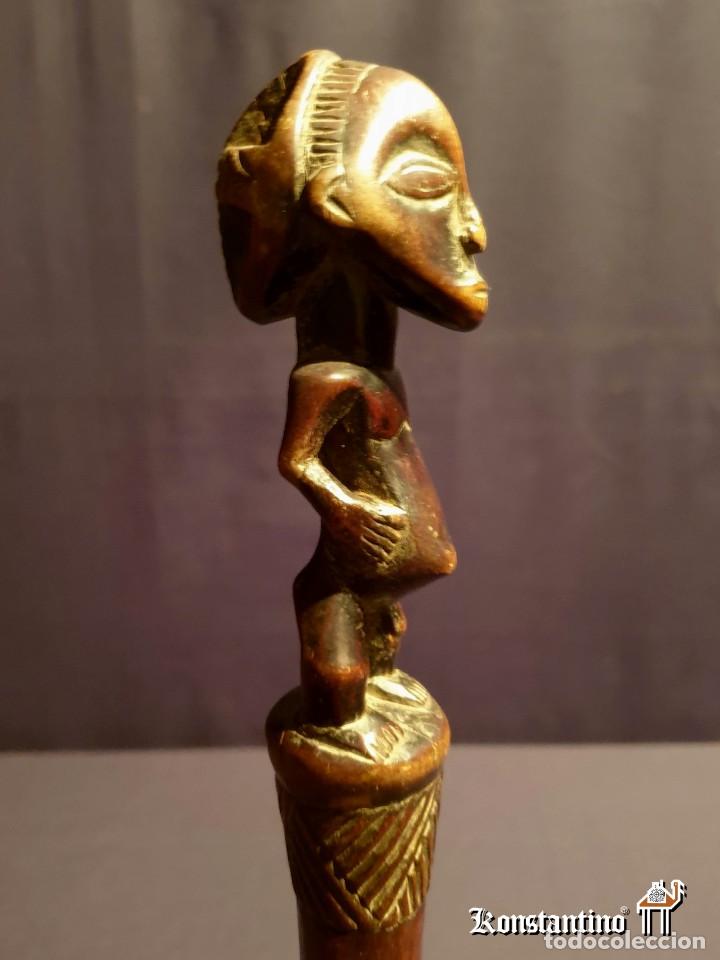 Arte: CETRO DE REY ANTIGUO LUBA - Foto 2